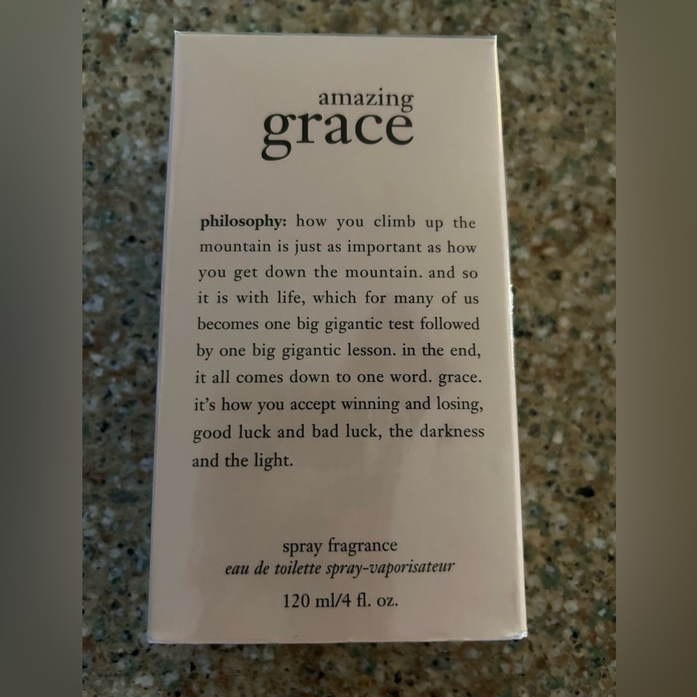 Brand New sealed box Amazing Grace Spray eau de toilette 4 ounces